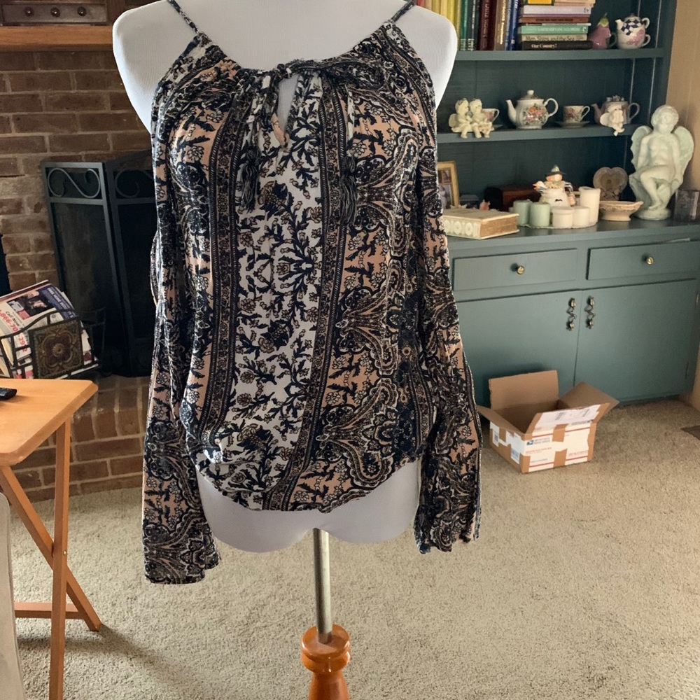 Boho off shoulder top